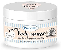 Düfte, Parfümerie und Kosmetik Körpermousse Schokokeks mit Traubenkernöl und Kakaoextrakt - Nacomi Body Mousse