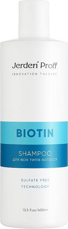 Sulfatfreies Haarshampoo mit Biotin und Kollagen - Jerden Proff Biotin — Bild N1