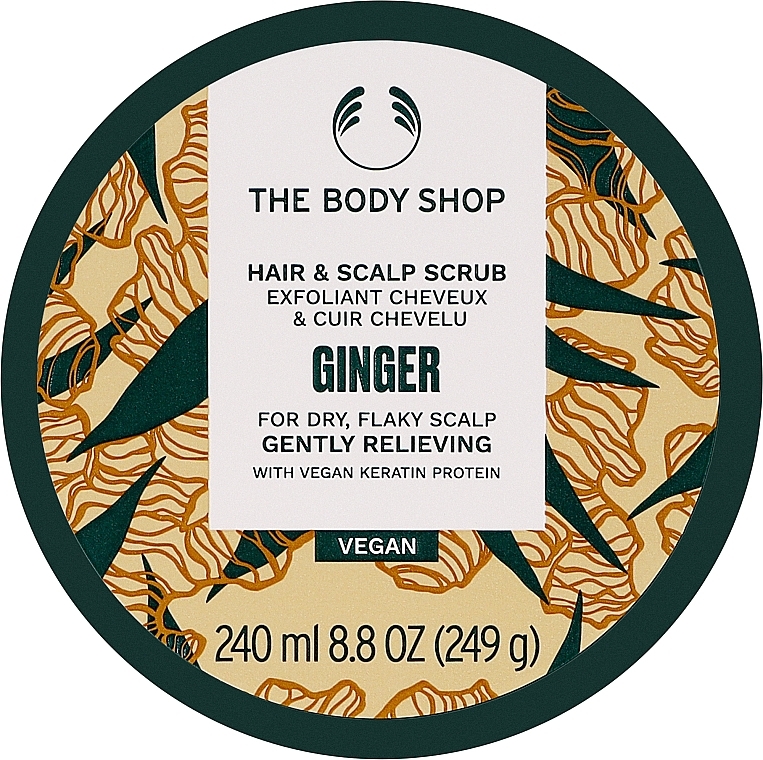 Peeling für Haar und Kopfhaut mit Ingwer - The Body Shop Ginger Hair & Scalp Scrub — Bild N1