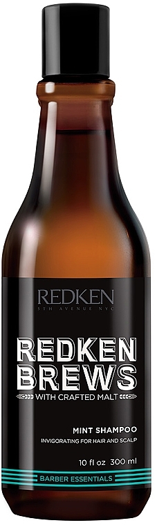 Minzshampoo für Haare und Kopfhaut - Redken Brews Mint Shampoo — Bild N1