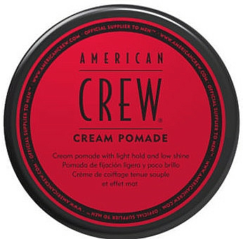 Haarpomade für leichten Halt und matten Finish - American Crew Cream Pomade
