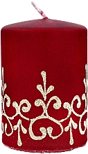Düfte, Parfümerie und Kosmetik Dekorative Stumpenkerze Tiffany 7x10 cm rot - Artman Tiffany Candle