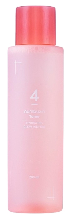 Feuchtigkeitsspendendes Mineral-Gesichtstonikum - Numbuzin No.4 Hydrating Glow Mineral Toner — Bild N1