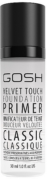 Parfümfreie Foundation - Gosh Velvet Touch Foundation Primer — Foto N2