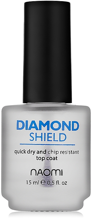 Schnelltrocknender Nagelüberlack - Naomi Diamond Shield