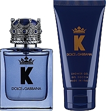 Düfte, Parfümerie und Kosmetik Dolce & Gabbana K - Duftset (Eau de Parfum 50ml + Duschgel 50ml)