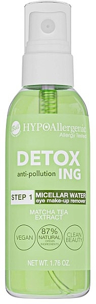 Hypoallergenes Mizellenwasser - Bell HYPOAllergenic Detoxing Micellar Water — Bild N1