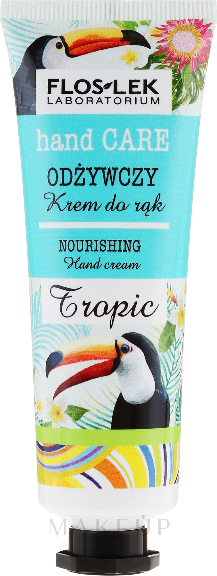 Pflegende Handcreme - Floslek Nourishing Hand Cream Tropic — Bild 50 ml