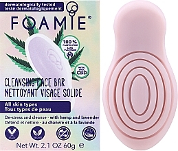 Gesichtsseife mit Cannabidiol und Lavendelöl - Foamie Cleansing Face Bar I Beleaf In You — Bild N2