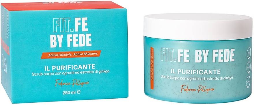 Reinigendes Körperpeeling - Fit.Fe By Fede The Purifying Body Scrub — Bild N1