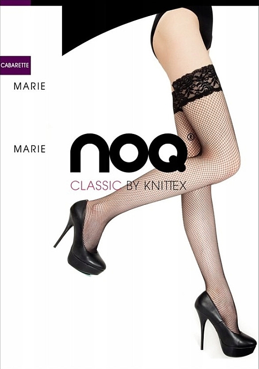 Damenstrümpfe Marie nero - Knittex — Bild N1