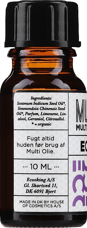 GESCHENK! Multifunktionales Bio-Öl mit Lavendel- und Orangenduft - Ecooking Multi Oil (Mini)  — Bild N1