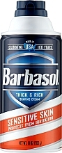 Düfte, Parfümerie und Kosmetik Rasierschaum für empfindliche Haut - Barbasol 