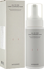 Schaum für effektive und sanfte Reinigung - Hyggee All-In-One Care Cleansing Foam  — Bild N2