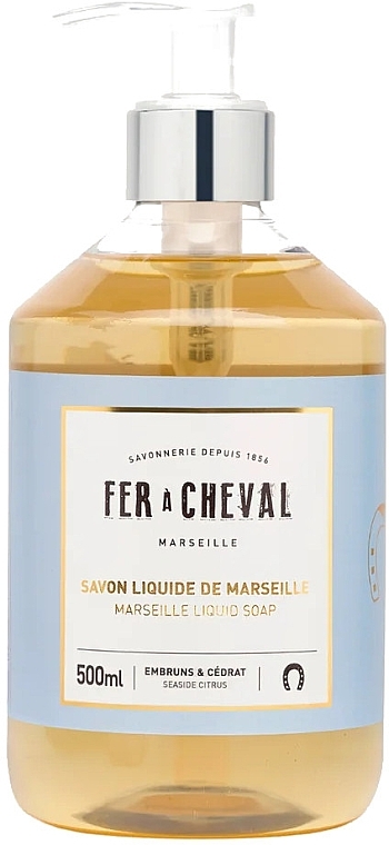 Flüssige Marseille-Seife - Fer A Cheval Marseille Liquid Soap Seaside Citrus — Bild N1