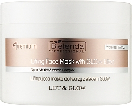 Puderlifting-Gesichtsmaske mit aufhellender Wirkung - Bielenda Professional Lift & Glow Lifting Powder Face Mask with Glow Effect — Bild N1