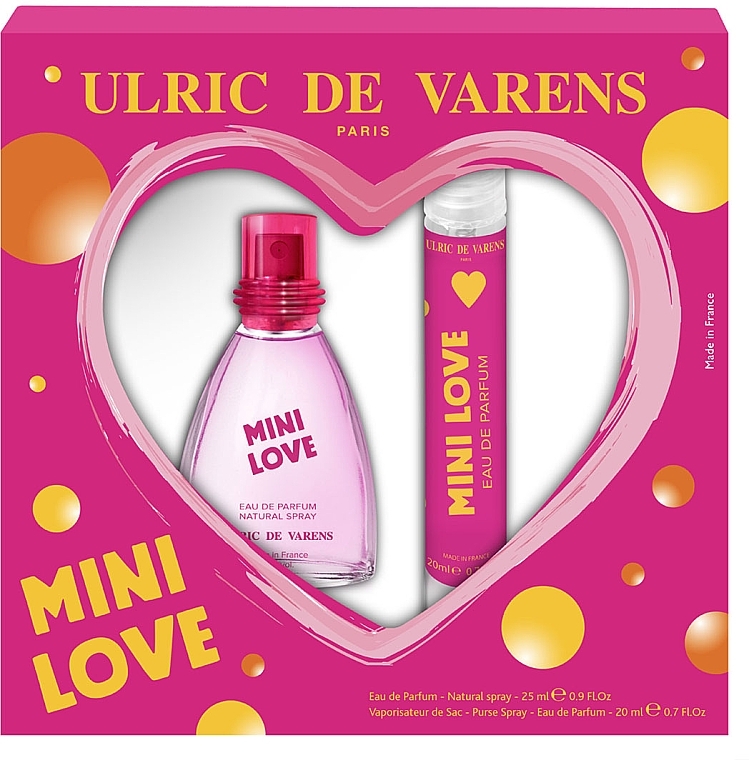 Ulric de Varens Mini Love - Duftset (Eau de Parfum 25ml + Eau de Parfum Spray 20ml)