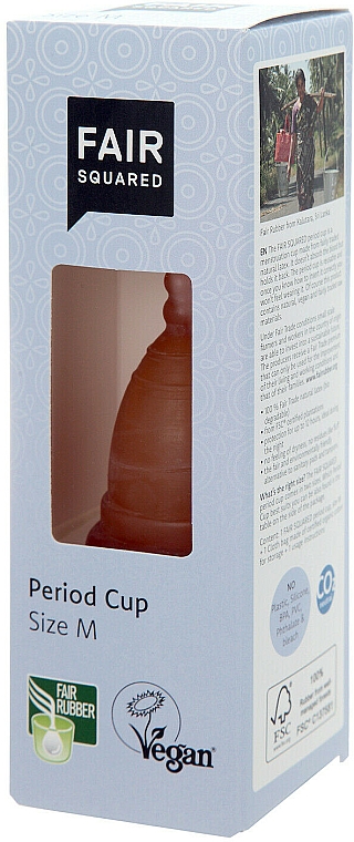 Menstruationstasse Größe M - Fair Squared Period Cup M — Bild N1
