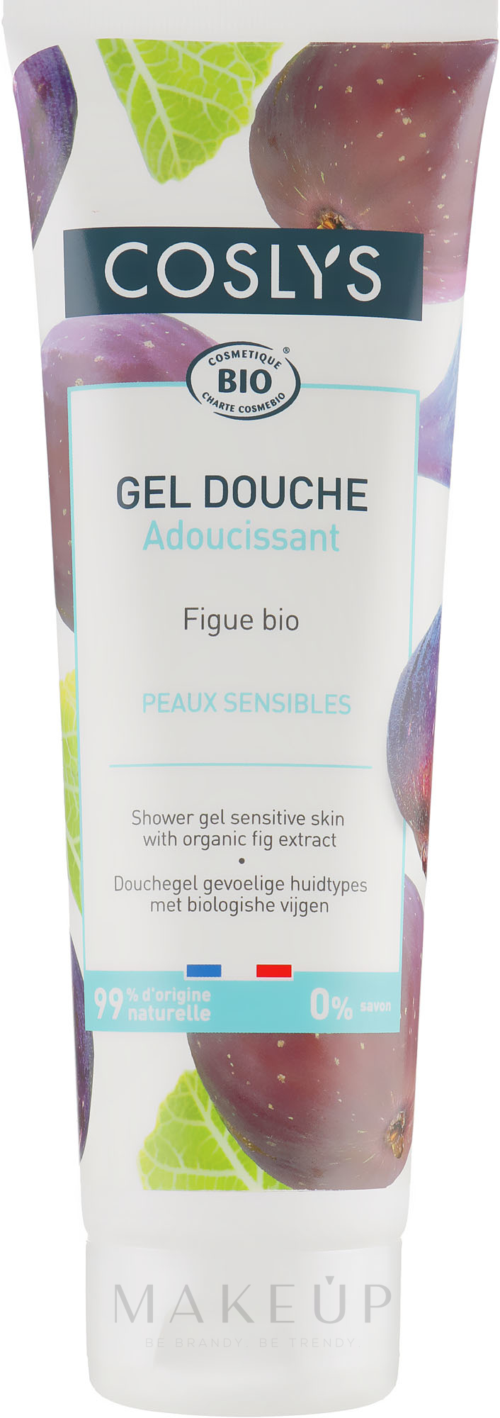 Duschgel mit Bio-Feigenextrakt für empfindliche Haut - Coslys Body Care Shower Gel Sensitive Skin with Organic Fig — Bild 250 ml