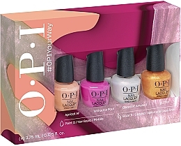 Set - OPI Spring 2024 Your Way Collection Nail Lacquer (Nagellack 4x3,75ml)  — Bild N3