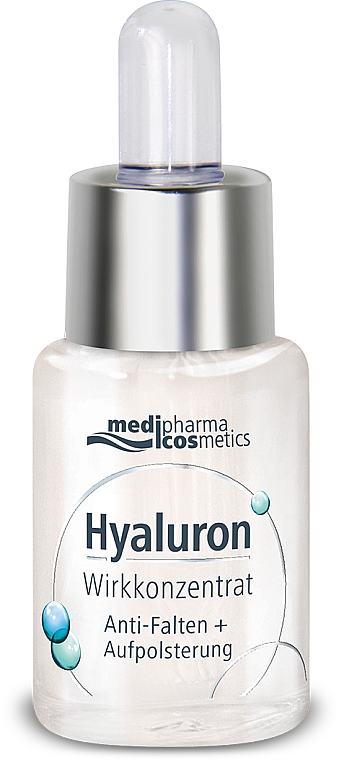 Straffendes Gesichtsserum mit Hyaluronsäure - Pharma Hyaluron Pharmatheiss Cosmetics Active Concentrate Anti-wrinkle + Volume Filler — Bild N1