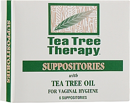 Düfte, Parfümerie und Kosmetik Teebaumöl für Vaginalhygiene - Tea Tree Therapy Suppositories For Vaginal Hygiene