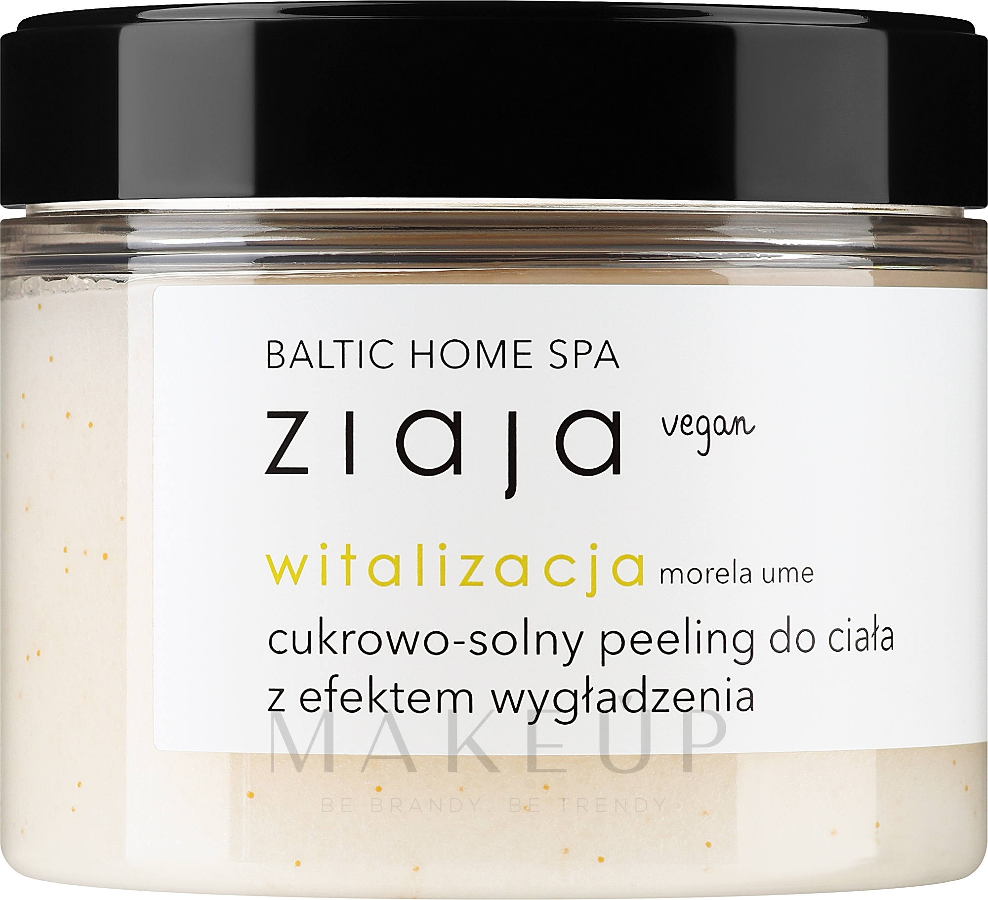 Revitalisierendes und glättendes Zucker-Salz Körperpeeling - Ziaja Baltic Home SPA Witalizacja Body Peeling — Bild 300 ml