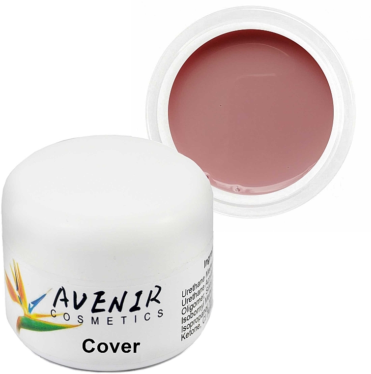 Gel zur Nagelverlängerung - Avenir Cosmetics Cover — Bild N3