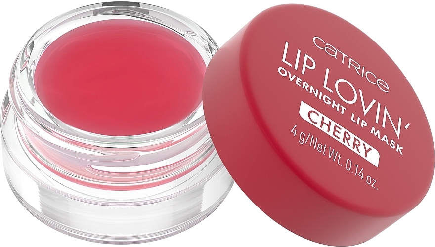 Lippenmaske - Catrice Lip Lovin' Overnight Lip Mask Cherry Pop  — Bild N1