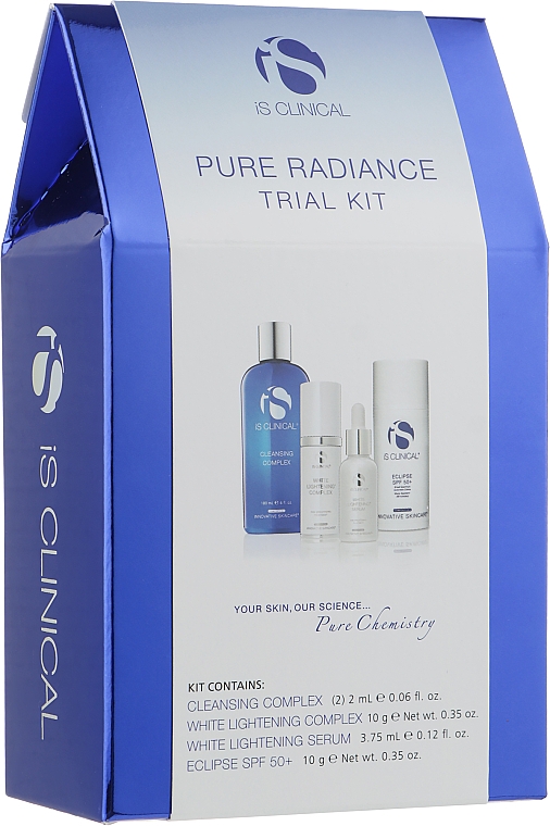 Set - Is Clinical Pure Radiance Trial Kit (cl/gel/2*2ml + serum/3.75ml + ser/3.75ml + sun/cr/10g) — Bild N1