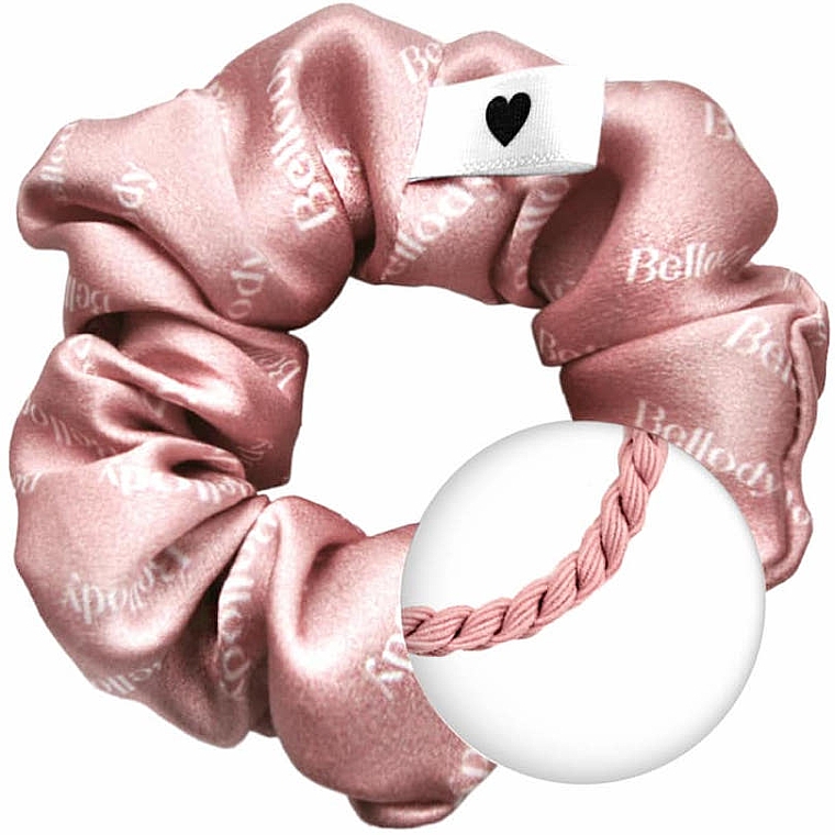 Scrunchie-Haargummi mellow rose 1 St. - Bellody Original Silk Scrunchie — Bild N2