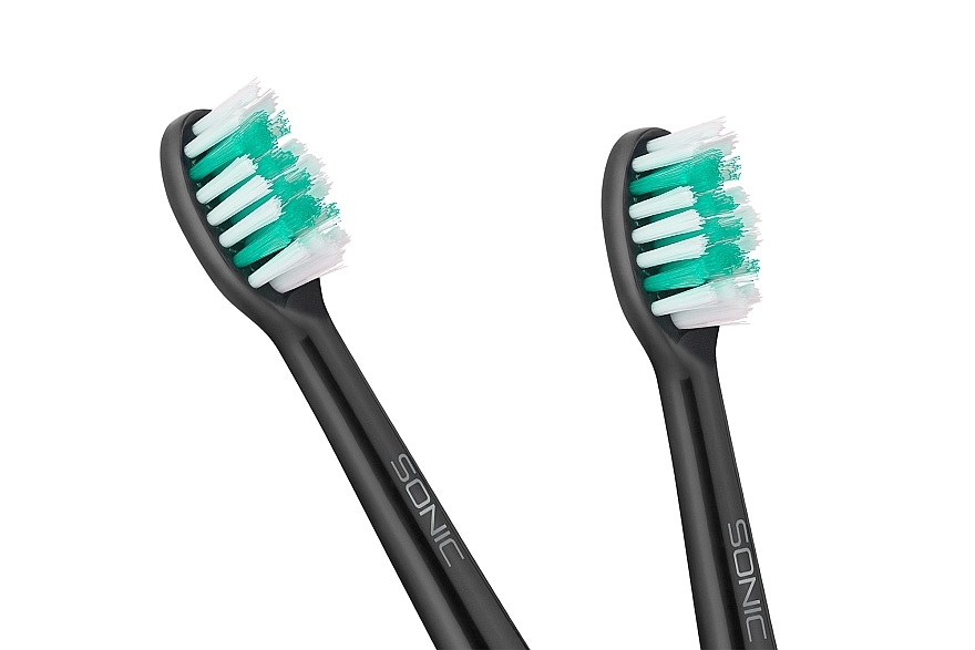 Zahnbürstenkopf mittel  - Teesa Black Brush Heads — Bild N2