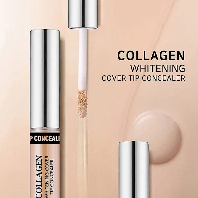 Aufhellender Concealer mit Kollagen - Enough Collagen Whitening Cover Tip Concealer — Bild N2