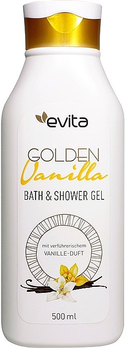 Duschgel Goldene Vanille - Evita Golden Vanilla Bath & Shower Gel — Bild N1
