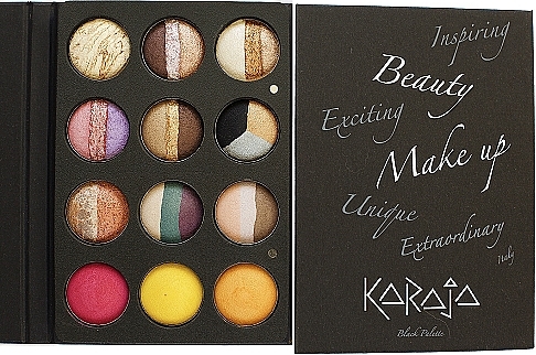 Lidschatten-Palette - Karaja Palette Aquacolor Eyeshadow 76 — Bild N1