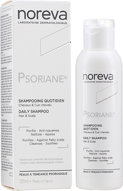 Reinigendes und beruhigendes Shampoo für den täglichen Gebrauch - Noreva Laboratoires Psoriane Daily Shampoo — Bild N2
