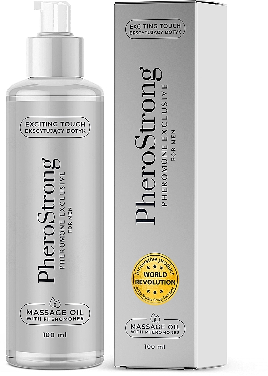 PheroStrong Exclusive for Men - Massageöl für Männer mit Pheromonen — Bild N1