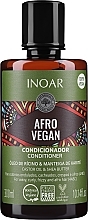 Conditioner für welliges, lockiges und Afro-Haar - Inoar Afro Vegan Conditioner  — Bild N1