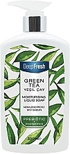Flüssige Handseife Grüner Tee - Aksan Deep Fresh Prebiotics Moisturising Liquid Soap Green Tea — Bild N1