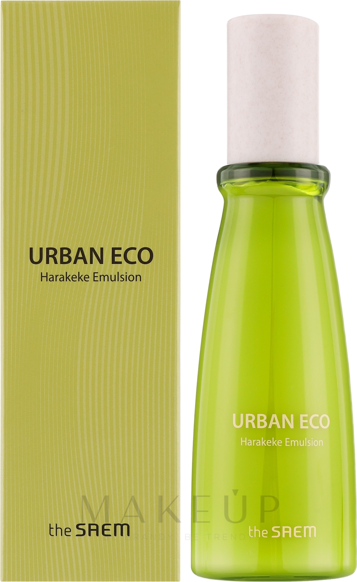 Feuchtigkeitsspendende Gesichtsemulsion mit 83% Neuseeländer Flachs Extrakt - The Saem Urban Eco Harakeke Emulsion — Bild 130 ml