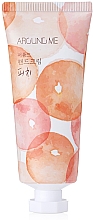 Düfte, Parfümerie und Kosmetik Handcreme mit Pfirsich - Welcos Around Me Perfumed Hand Cream Peach