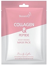 Gesichtsmaske mit Collagen - BeaumiQ Mask Pack Collagen & Peptide  — Bild N1