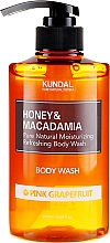 Düfte, Parfümerie und Kosmetik Duschgel mit rosa Grapefruit - Kundal Honey & Macadamia Body Wash Pink Grapefruit