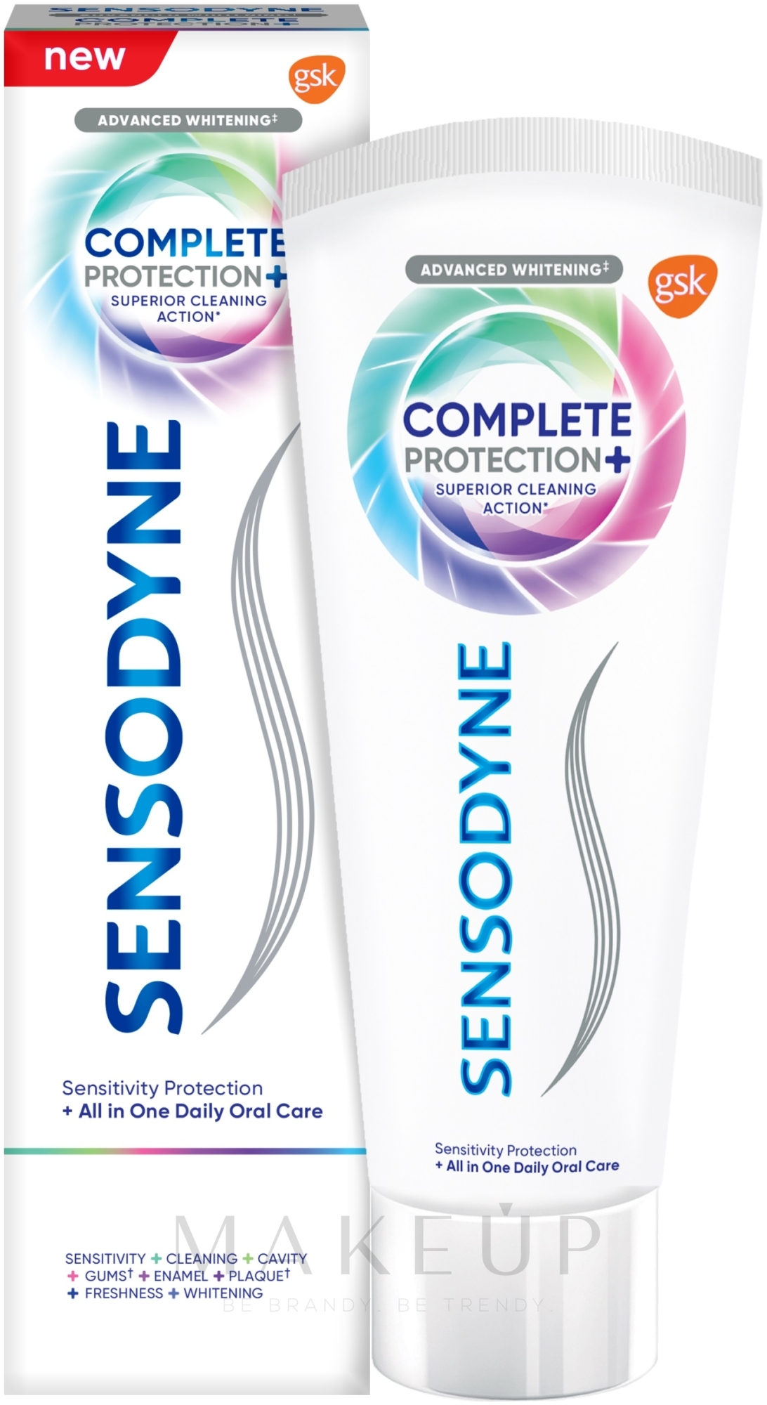 Zahnpasta Umfassender Schutz+ - Sensodyne Complete Protection+ Toothpaste — Bild 75 ml