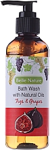 Düfte, Parfümerie und Kosmetik Duschgel mit Feigenbaum und Trauben - Belle Nature Bath Wash Figs&Grapes