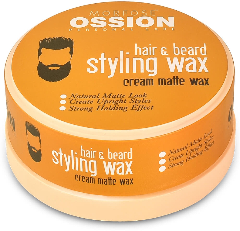 Haar- und Bartwachs - Morfose Ossion Cream Matte Styling Wax For Hair & Beard — Bild N1