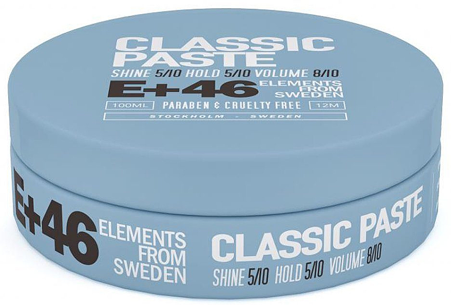 Haarstylingpaste - E+46 Classic Paste — Bild N1