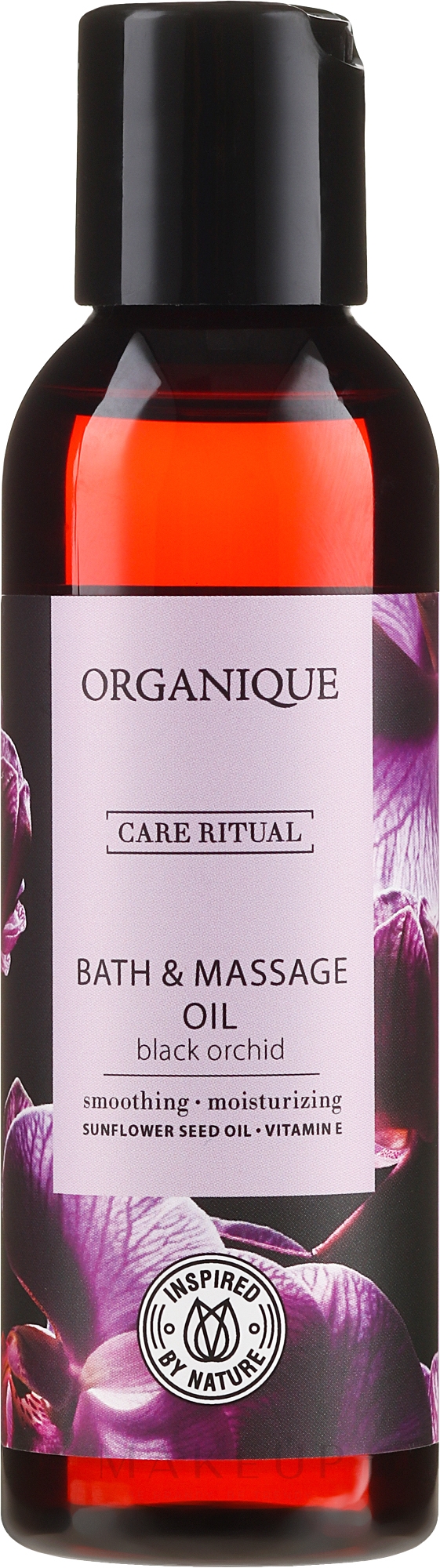 Bade- und Massageöl Schwarze Orchidee - Organique HomeSpa Bath & Massage Oil — Bild 125 ml
