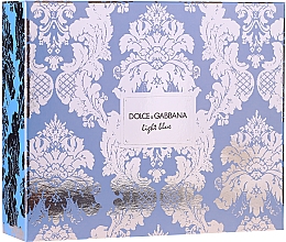 Düfte, Parfümerie und Kosmetik Dolce&Gabbana Light Blue - Duftset (Eau de Toilette 100ml + Körpercreme 75ml + Eau de Toilette 10ml)