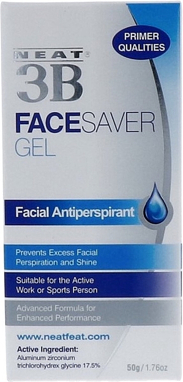 Antitranspirant-Gel für das Gesicht - Neat 3B Face Saver Gel Antiperspirant — Bild N2